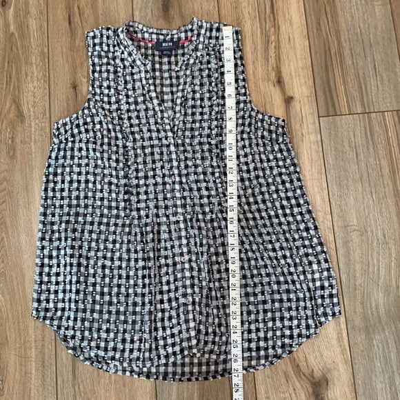 Anthropologie gingham tank top - Picture 3 of 7